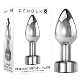 Gender X ROCKIN' METAL BUTT PLUG